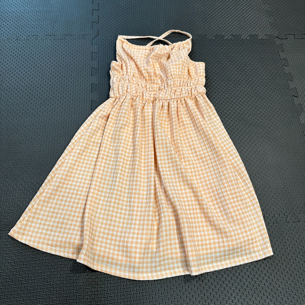 3/27$ Gingham Kids Dress size M(9-10)